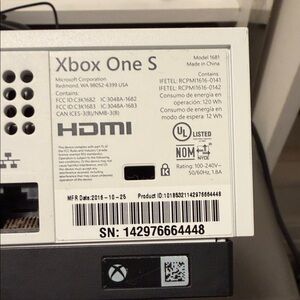 Xbox One S Console